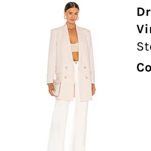 Revolve Light Pink Blazer Dress